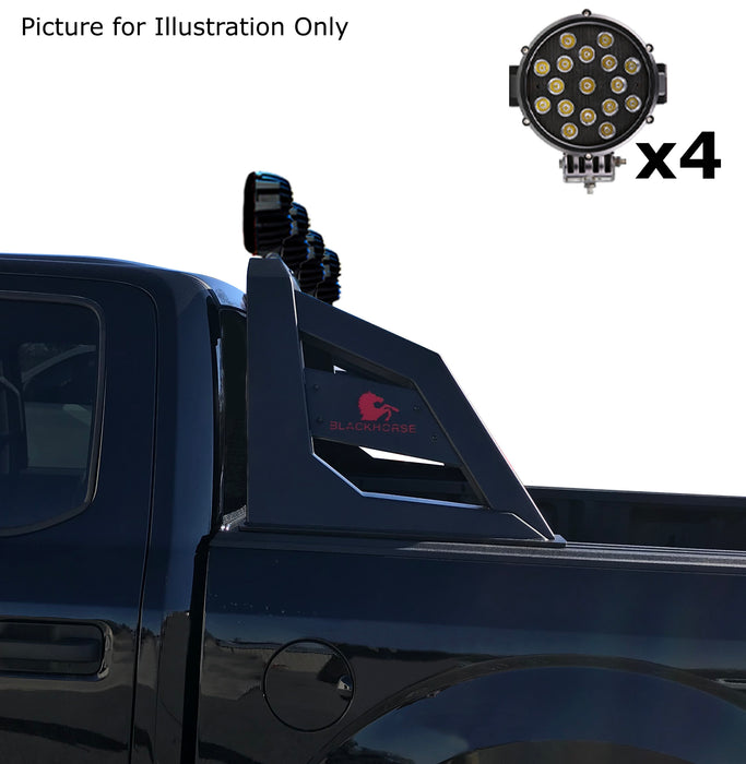 Black Horse Off Road ARB-NIFRB-PLB Armour Roll Bar Kit - Truck Part Superstore