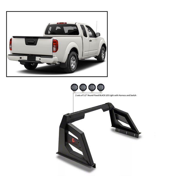 Black Horse Off Road ARB-NIFRB-PLFB Armour Roll Bar Kit - Truck Part Superstore