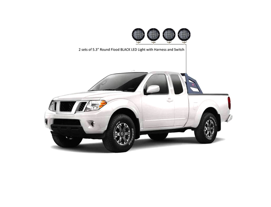 Black Horse Off Road ARB-NIFRB-PLFB Armour Roll Bar Kit - Truck Part Superstore