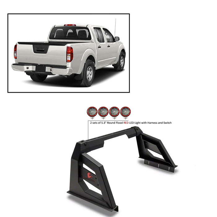 Black Horse Off Road ARB-NIFRB-PLFR Armour Roll Bar Kit - Truck Part Superstore