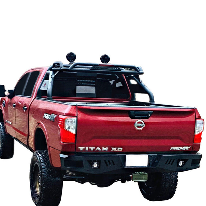 Black Horse Off Road ARB-NITI-KIT Armour Heavy Duty Rear Bumper Kit - Truck Part Superstore