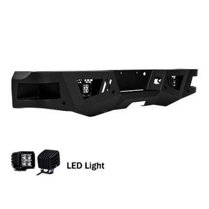 Black Horse Off Road ARB-RA19-KIT Armour Super Heavy Duty Rear Bumper - Truck Part Superstore