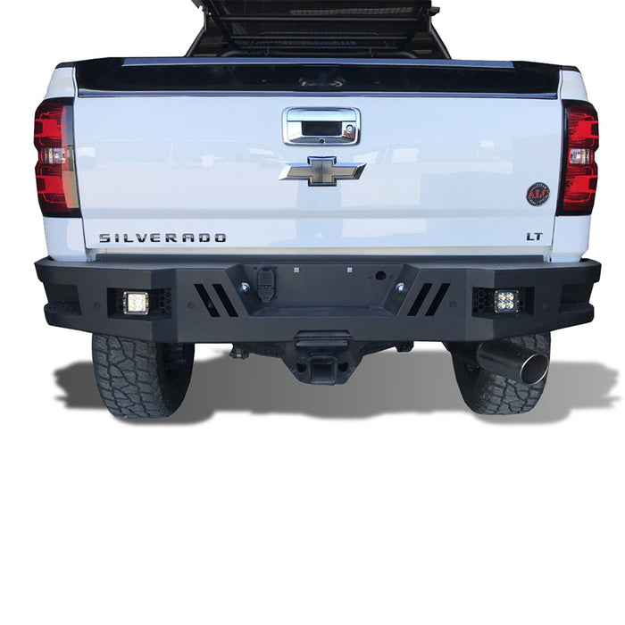 Black Horse Off Road ARB-SI25-11-KIT Armour Super Heavy Duty Rear Bumper - Truck Part Superstore