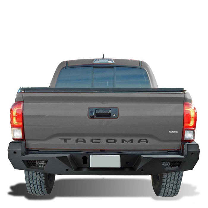 Black Horse Off Road ARB-TA16 Armour Heavy Duty Rear Bumper - Truck Part Superstore