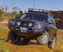 ARB 3415150 Front Deluxe Bull Bar Winch Mount Bumper; Black; 200 Series; - Truck Part Superstore