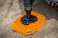 ARB 10100111 Jack Base; 15400 lbs. Load Capacity; High-Density Polyethylene; - Truck Part Superstore