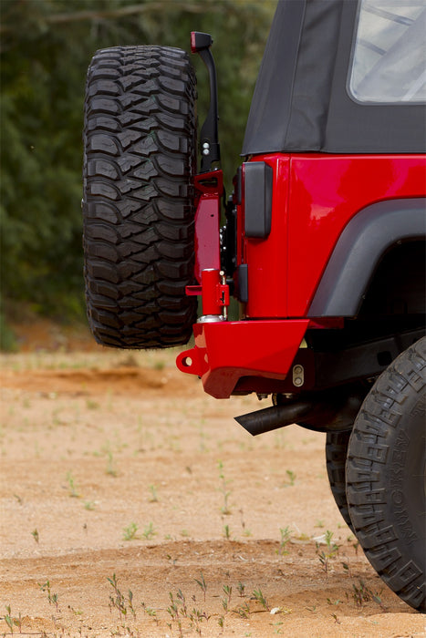 ARB 5750300 Spare Tire Carrier; Satin Black; 1.5 Hr. Install; Use w/PN[5650350]; - Truck Part Superstore