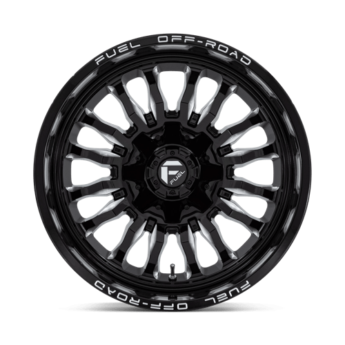 Fuel 1PC D79520009847 D795 20X10 6X135/5.5 G-BLK-MILL -18MM - Truck Part Superstore