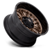 Fuel 1PC D79720009847 D797 20X10 6X135/5.5 BRNZ BLK-LP -18MM - Truck Part Superstore