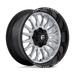 Fuel 1PC D79822009847 D798 22X10 6X135/5.5 SLVR-BRSH BLK-LP -18MM - Truck Part Superstore
