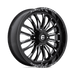 Fuel UTV D8212270A644 D821 22X7 4X137 G-BLK MILL 13MM - Truck Part Superstore