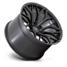 Asanti Black AB039MX20855220 AB39 20X8.5 5X120 S-BLK 20MM - Truck Part Superstore