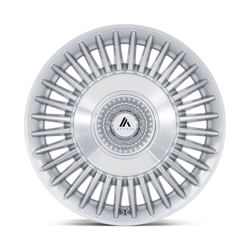 Asanti Black AB040SD20052018 AB40 20X10.5 5X115/120 G-SLV BR-MCH-FC 18MM - Truck Part Superstore
