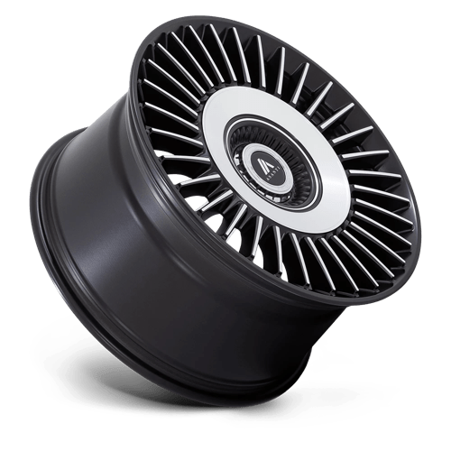 Asanti Black AB040MD20052018 AB40 20X10.5 5X115/120 S-BLK BR-MCH-FC 18MM - Truck Part Superstore