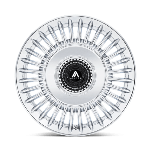 Asanti Black AB040PX20052245 AB40 20X10.5 5X4.25/112 CHROME 45MM - Truck Part Superstore