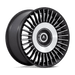 Asanti Black AB040MD22052018 AB40 22X10.5 5X115/120 S-BLK BR-MCH-FC 18MM - Truck Part Superstore