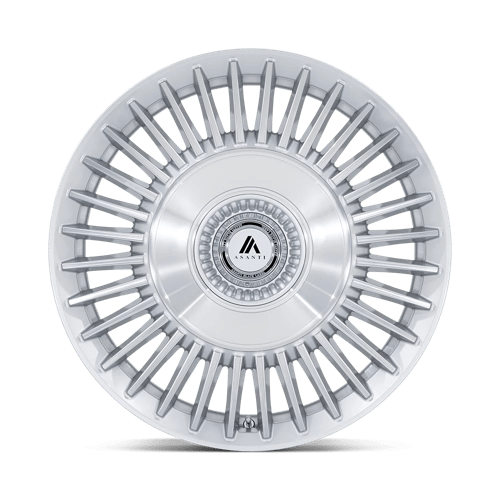 Asanti Black AB040SD22055938 AB40 22X10.5 5X112/120 G-SLV BR-MCH-FC 38MM - Truck Part Superstore