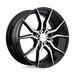 Niche 1PC M166199521+35 M166 19X9.5 5X120 GL-BLK-BRSHD 35MM - Truck Part Superstore