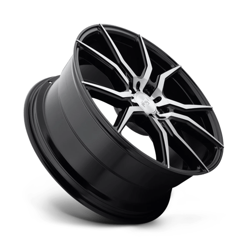 Niche 1PC M166199521+35 M166 19X9.5 5X120 GL-BLK-BRSHD 35MM - Truck Part Superstore