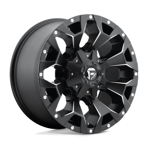 Fuel 1PC D54618909844 D546 18X9 6X135/5.5 MT-BLK-MIL -13MM - Truck Part Superstore