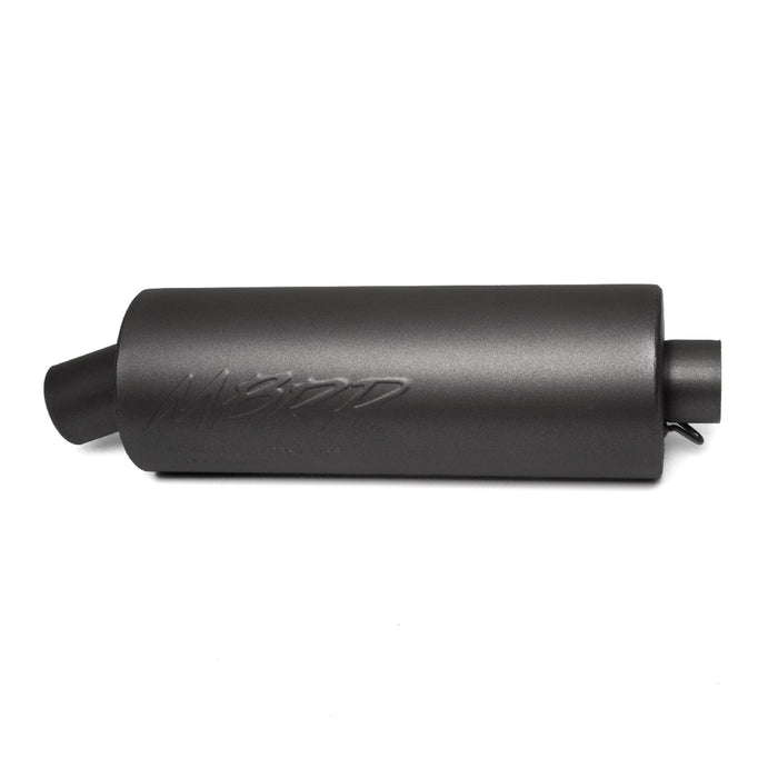 MBRP Exhaust AT-8010P 1.75in. Inlet, 4.25in. Muffler, ATV 8000 series Performance. USFS Approved. - Truck Part Superstore