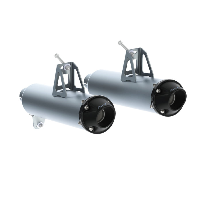 MBRP Exhaust AT-9207PT MBRP Performance Series Can-Am Dual Slip-on Mufflers. - Truck Part Superstore
