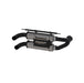MBRP Exhaust AT-9515PT MBRP Performance Series Polaris 4" Stacked Dual Slip-on System. - Truck Part Superstore