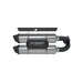 MBRP Exhaust AT-9516PT MBRP Performance Series Polaris 4" Stacked Dual Slip-on System. - Truck Part Superstore