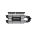 MBRP Exhaust AT-9518PT MBRP Performance Series 4" Polaris Stacked Dual Slip-on System. - Truck Part Superstore