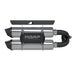 MBRP Exhaust AT-9518PT MBRP Performance Series 4" Polaris Stacked Dual Slip-on System. - Truck Part Superstore