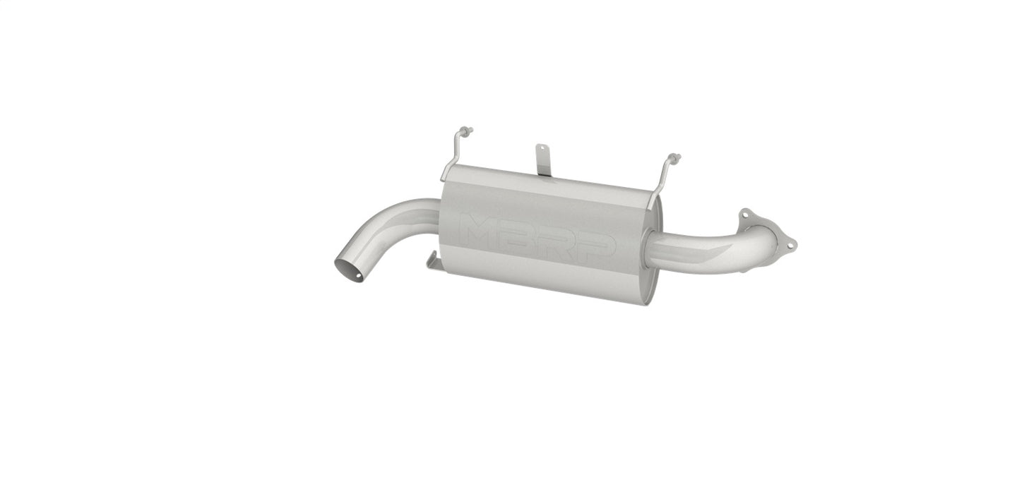 MBRP Exhaust AT-9518SP MBRP Sport Series Polaris Oval Slip-on Mufflers. - Truck Part Superstore