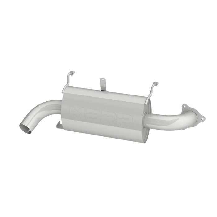 MBRP Exhaust AT-9518SP MBRP Sport Series Polaris Oval Slip-on Mufflers. - Truck Part Superstore