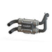 MBRP Exhaust AT-9520PT MBRP Performance Series Polaris 4" Stacked Dual Slip-on Muffler. - Truck Part Superstore