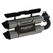 MBRP Exhaust AT-9522PT MBRP Performance Series 4" Polaris Stacked Dual Slip-on Muffler. - Truck Part Superstore
