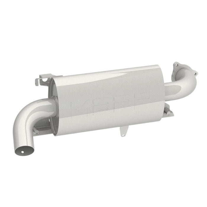 MBRP Exhaust AT-9524SP MBRP Sport Series Polaris Oval Slip-on Muffler. - Truck Part Superstore