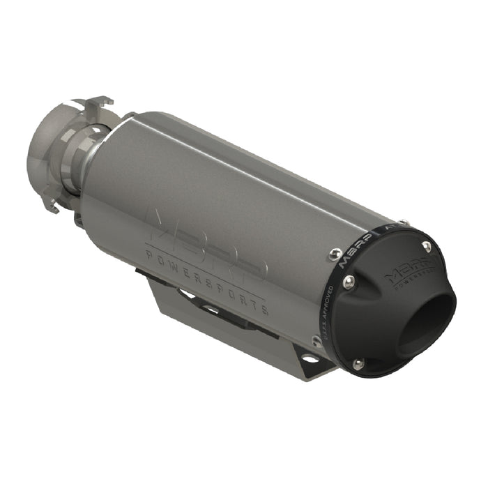 MBRP Exhaust AT-9708PT MBRP Performance Series Arctic Cat 5" Single Slip-on  Muffler. - Truck Part Superstore