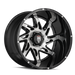 AMERICAN TRUXX AT183-2178BM-24 AT183 SPYDER BLACK/MACHINED 20X10 8-180 -24mm 125.2mm - Truck Part Superstore
