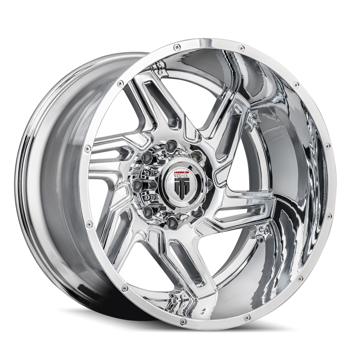 AMERICAN TRUXX AT186-22273C-44 AT186 SPURS CHROME 22X12 5-127 -44mm 78.1mm - Truck Part Superstore