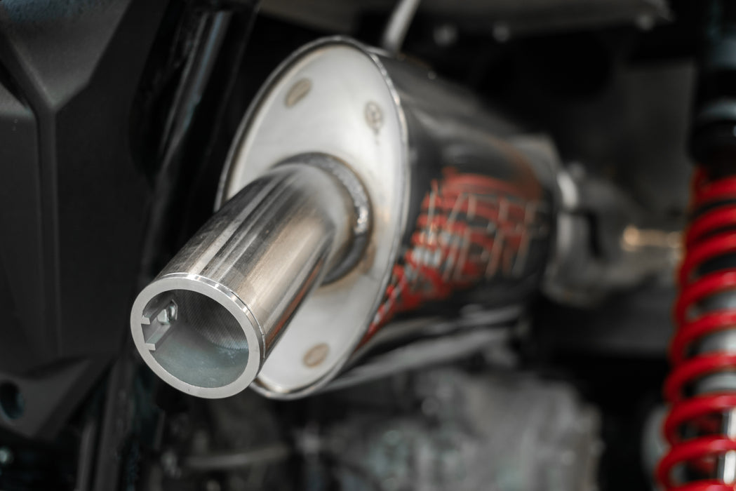 MBRP Exhaust AT-9301SP MBRP Sport Series Kawasaki Single Slip-on Muffler. - Truck Part Superstore