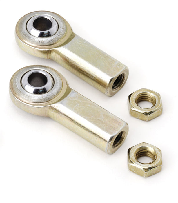 Lokar ATA-6903 Rod Ends; Pair; 1/4 in.-28 Thread; w/Nut; - Truck Part Superstore