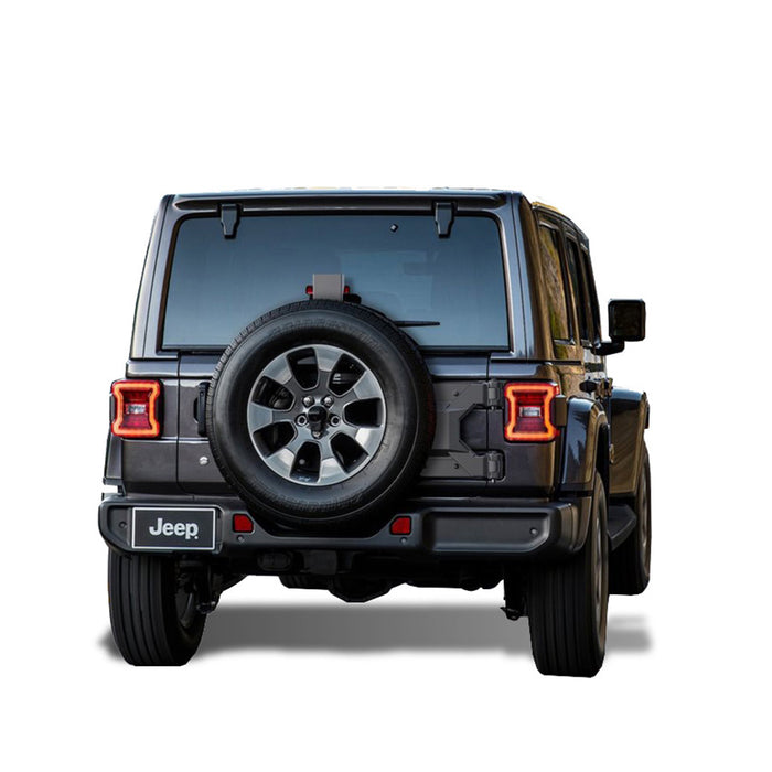 Black Horse Off Road ATC-JL18 Armour Heavy Duty Rear Bumper - Truck Part Superstore