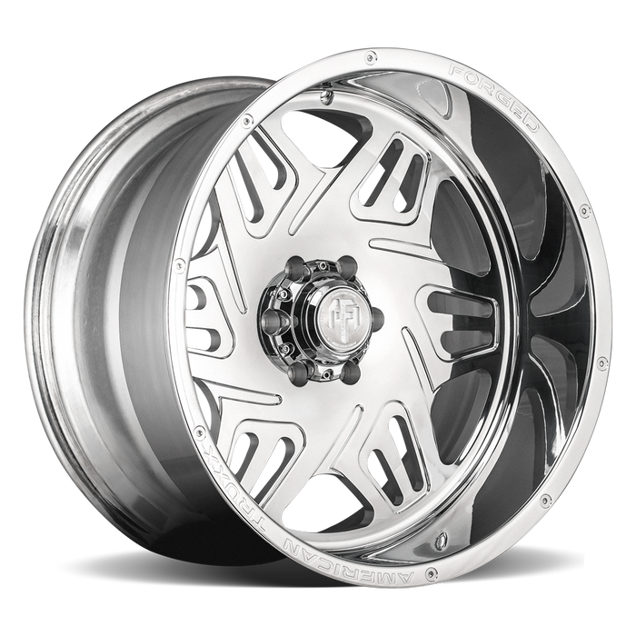 AMERICAN TRUXX FORGED ATF1908-22270-44P ATF1908-221294P ORION (ATF1908) POLISHED 22X12  8x170/-44mm 125.2mm - Truck Part Superstore