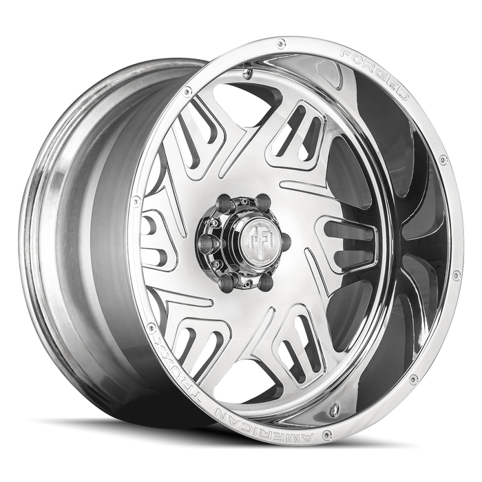 AMERICAN TRUXX FORGED ATF1908-22278-44P ATF1908-221297P ORION (ATF1908) POLISHED 22X12  8-180/-44mm 124.2mm - Truck Part Superstore