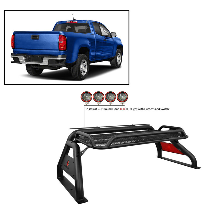 Black Horse Off Road ATRB-GMCOB-PLFR Atlas Roll Bar Kit - Truck Part Superstore