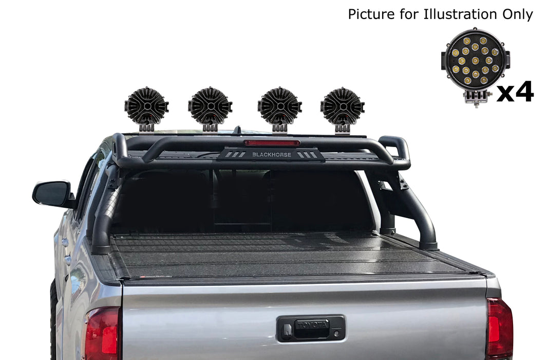 Black Horse Off Road ATRB-NIFRB-PLB Atlas Roll Bar Kit - Truck Part Superstore