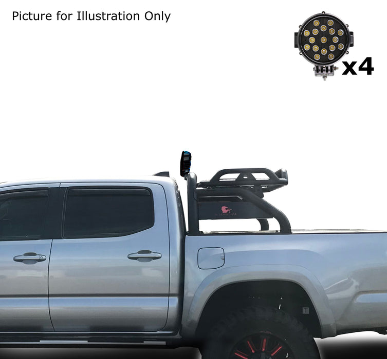 Black Horse Off Road ATRB-NIFRB-PLB Atlas Roll Bar Kit - Truck Part Superstore