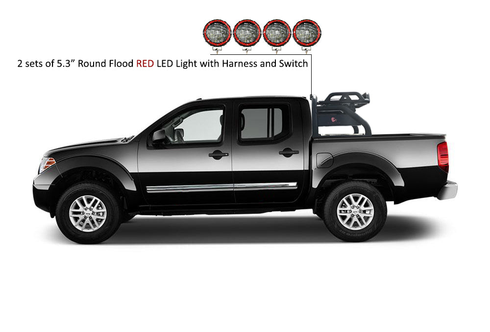 Black Horse Off Road ATRB-NIFRB-PLFR Atlas Roll Bar Kit - Truck Part Superstore