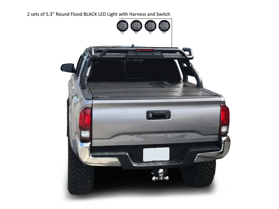 Black Horse Off Road ATRB-TOTAB-PLFB Atlas Roll Bar Kit - Truck Part Superstore