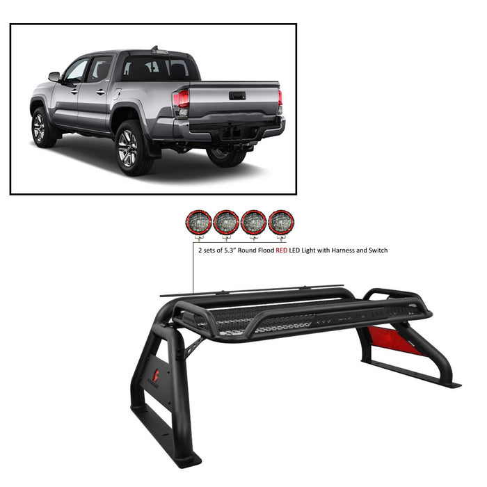 Black Horse Off Road ATRB-TOTAB-PLFR Atlas Roll Bar Kit - Truck Part Superstore