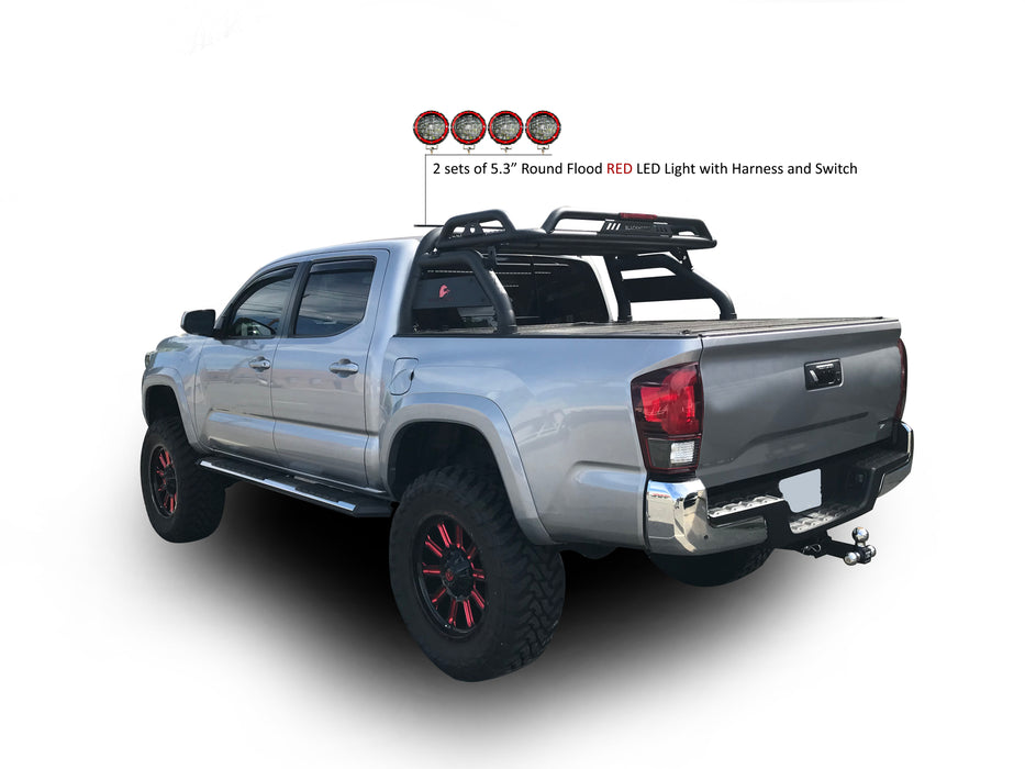 Black Horse Off Road ATRB-TOTAB-PLFR Atlas Roll Bar Kit - Truck Part Superstore